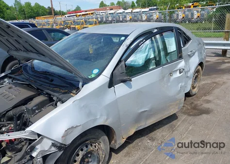 2014 Toyota Corolla L z USA, uszkodzony, nr VIN 2T1BURHE5EC166626